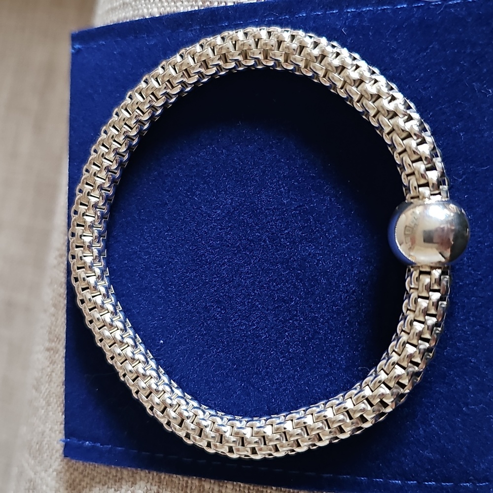 Silpada Chic Stretch Bracelet, Silver